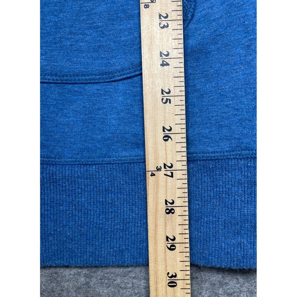 LL Bean Cozy Pullover Blue Medium Tall Cowl Neck - Picture 16 of 16